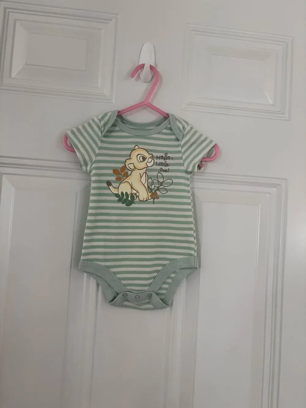 Disney Baby Lion King infant onesie size 0/3 mo